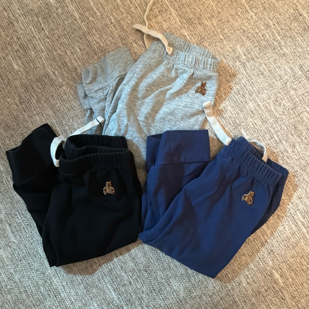 Baby Gap Mix and Match Pull-On Pants (3-Pack), 6-12M